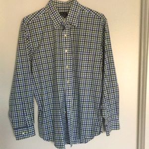 JoS A Bank Plaid Shirt